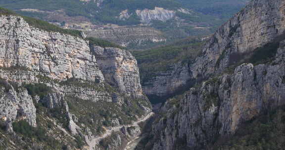 The Verdon Gorge，上普罗旺斯阿尔卑斯，法国