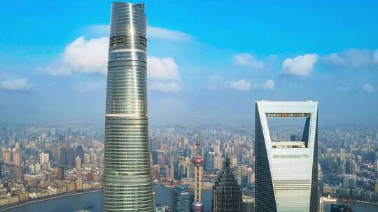 上海中心大厦视频素材模板下载