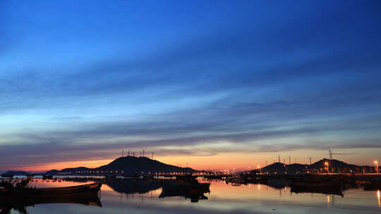 海岛夜景