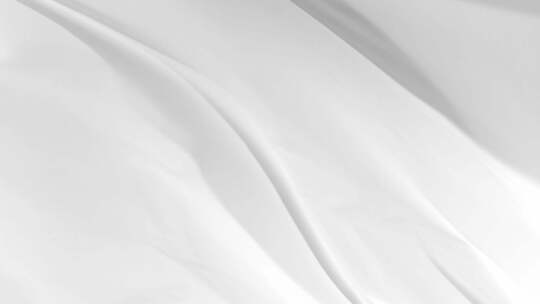 白色丝绸织物布料绸缎视频素材模板下载