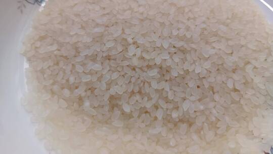 大米食物特写
