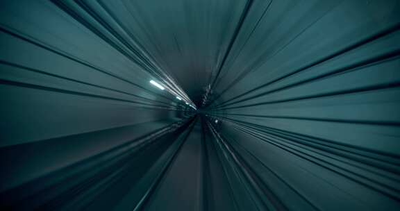 【8K】地铁隧道 穿梭延时 转场