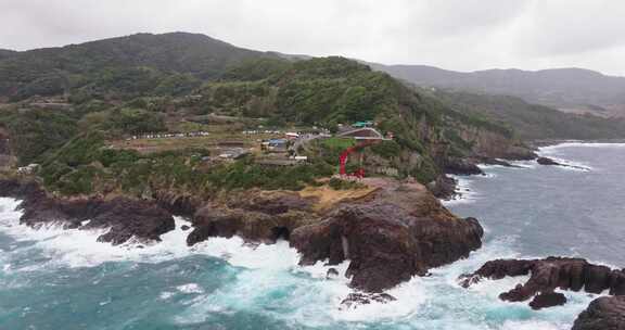 海洋，海岸线，山，元之隅