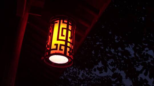 杭州桥西历史文化街区夜景