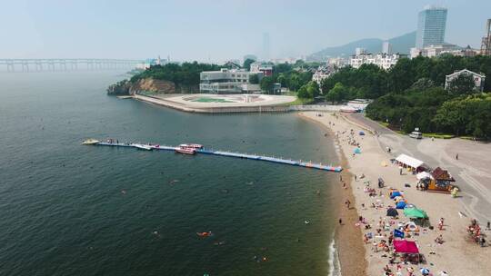 大连星海公园海滨浴场