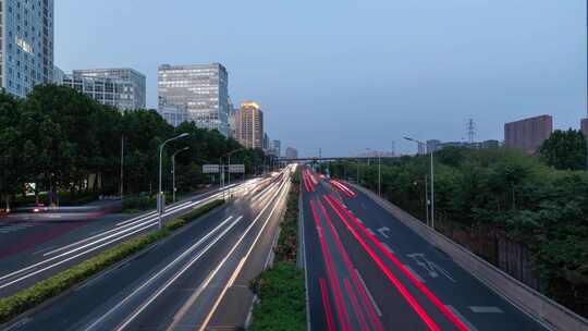 北京城市道路车流