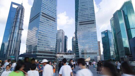 大气上海城市延时