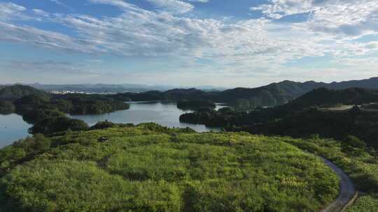 千岛湖山和水