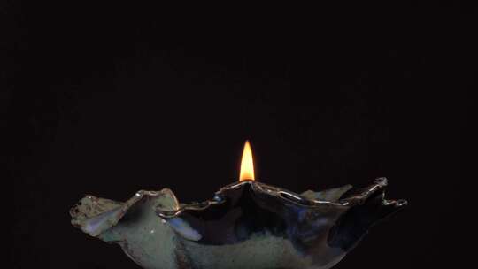 蜡烛燃烧 香薰视频素材模板下载