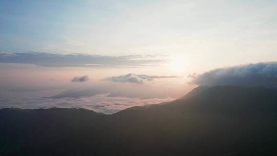 湖南郴州回龙山航拍