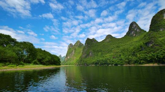 广西美景 桂林山水 漓江风光 漓江漂流