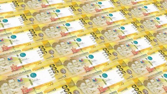经济危机下印刷发行的纸质菲律宾500比索