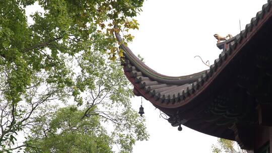 杭州千年古刹灵隐寺建筑