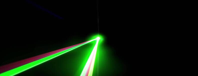 绿色动感舞台激光秀射线灯光