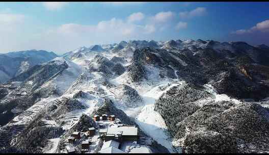 六盘水丨梅花山雪景