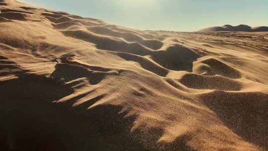 沙漠的流沙