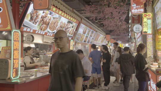 深圳东门老街夜景