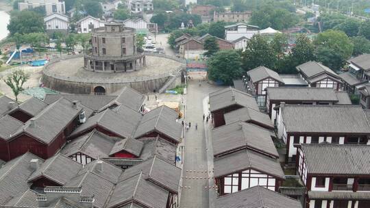 旅游景区湖南湘潭窑湾历史文化古建筑