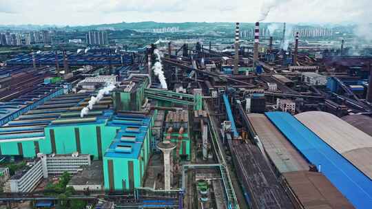 柳州钢铁集团钢化厂航拍