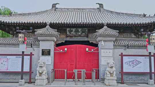 天津蓟县独乐寺观音阁寺庙木构古建筑