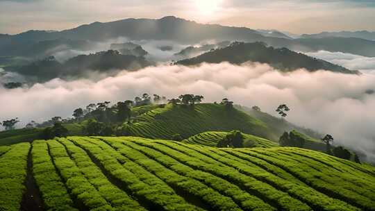 高山云雾茶园绿茶