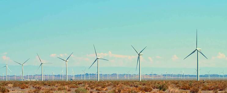 三塘湖风电新能源风能风力发电