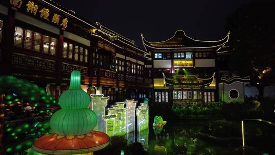 上海豫园城隍庙4K实拍原素材视频素材模板下载
