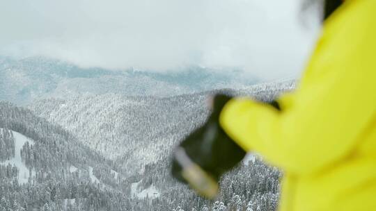 运动 滑雪 美女