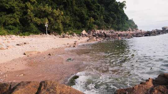 海边沙滩海浪