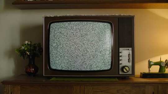 电视，复古，屏幕，白噪音