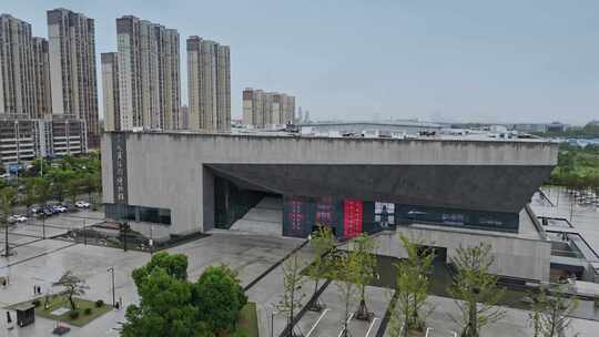 航拍中国黄梅戏博物馆