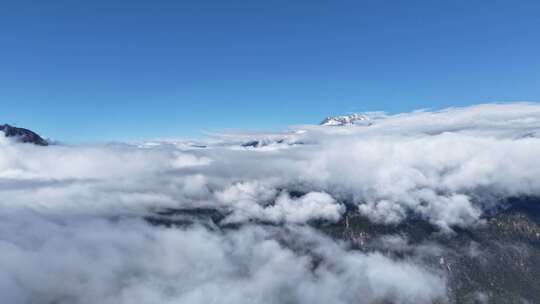 雪山云海延时