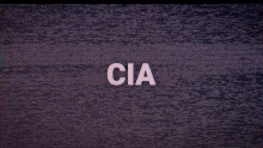 Cia，字体，书面，屏幕