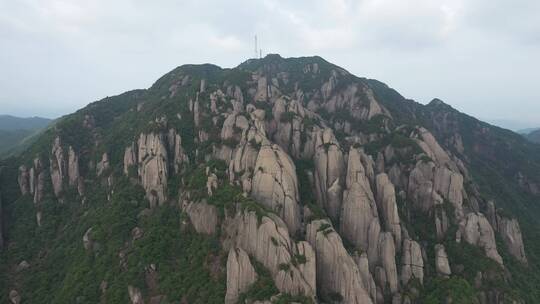 航拍福建宁德太姥山