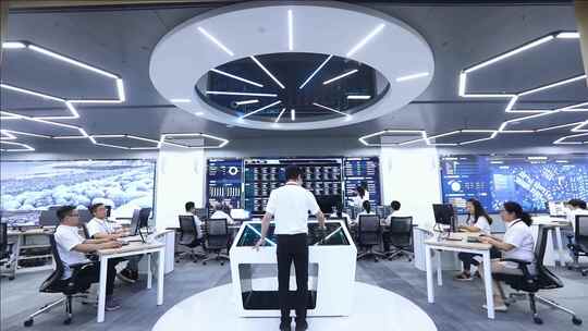 智慧城市指挥大厅 智慧公务大厅 信息设施