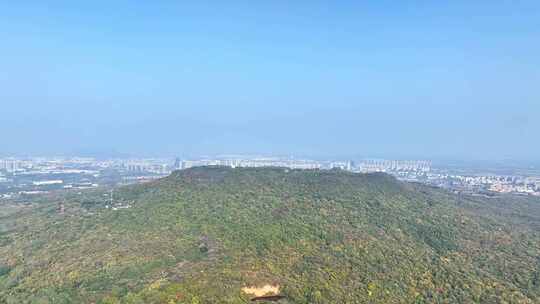 南京江宁区方山风景区航拍