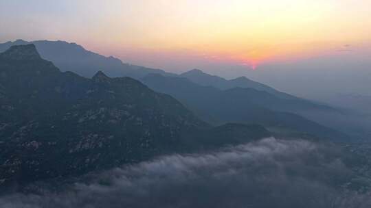 雨后泰山 云海玉盘