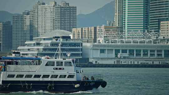 【正版素材】香港维多利亚港