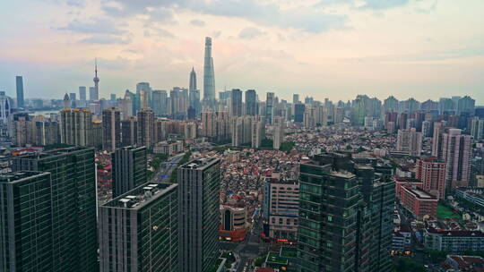 上海城市夜景延时