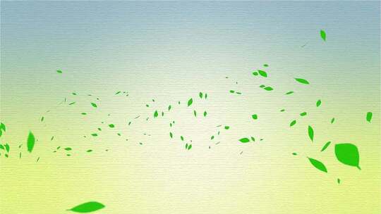 绿色清新大树动画logo展示AE模板