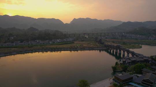 重庆山水黔江濯水古镇5A景区