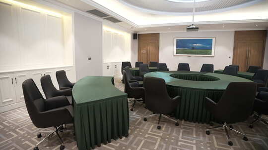 会议室及外观视频素材模板下载