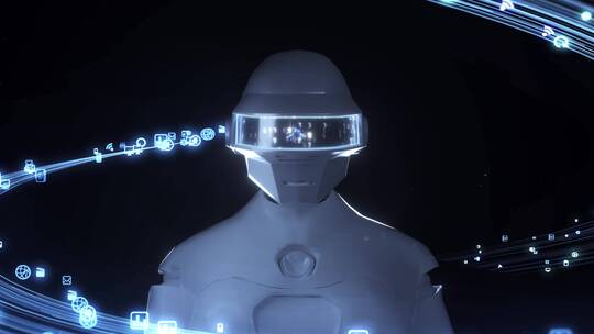 人工智能科技VR元宇宙 3D动画视频