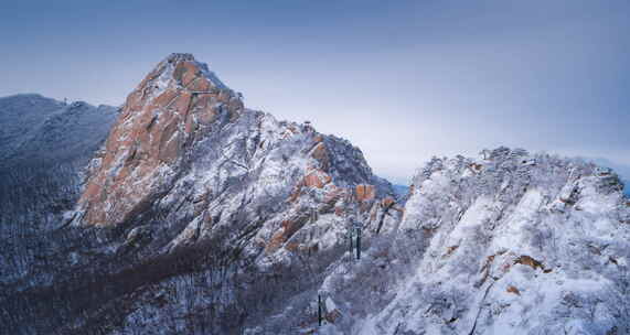 自然风光雪山雾凇