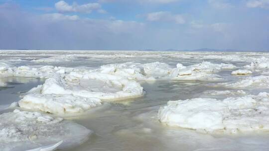 海冰航拍视频素材模板下载