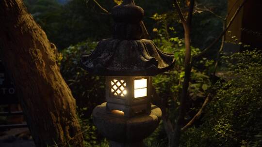 杭州飞来峰永福寺禅院风景