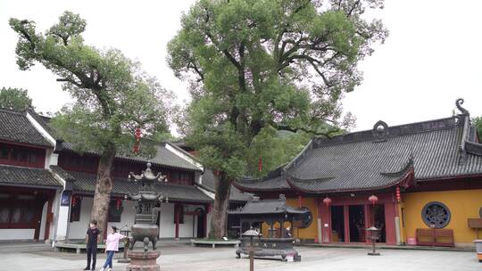 杭州飞来峰三天竺法镜寺建筑