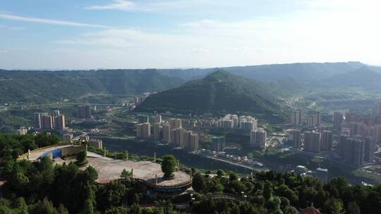 平昌城市航拍