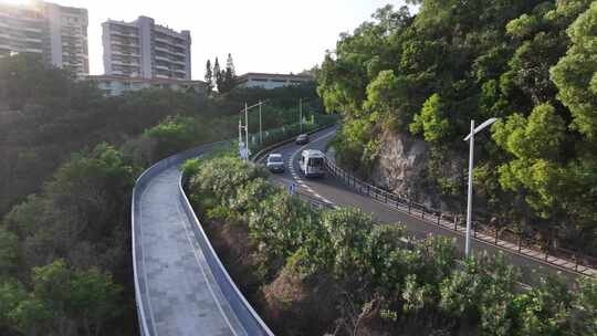 深圳大鹏湾沿海公路房车跟拍