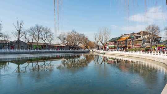 北京什刹海延时